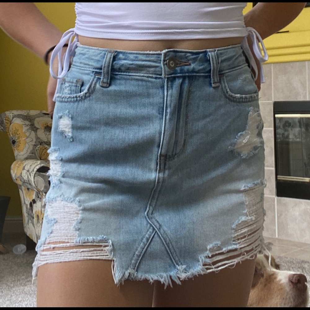 Jean skirt